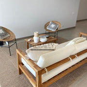 Sofá Lineal en madera Teca