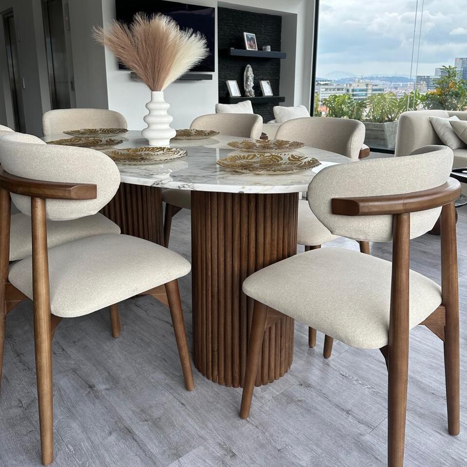 Mesa de Comedor Deva Ovalado